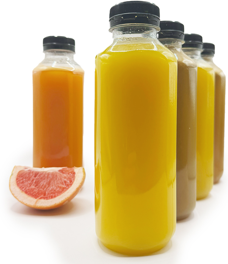 5 Ovocných šťáv - Sun Burst, Pomeranč, Jablko, Tropical, Citrusia